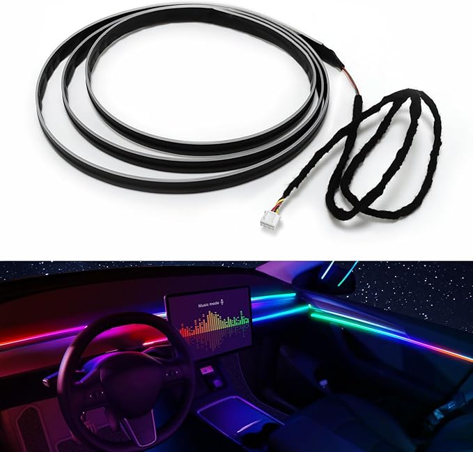 Dreamcolor Interior Car Light 43-inch, which fit for dreamcolor Main Controller Module and Sub-Controller Module kit (not Including) of The LED LAMP APP