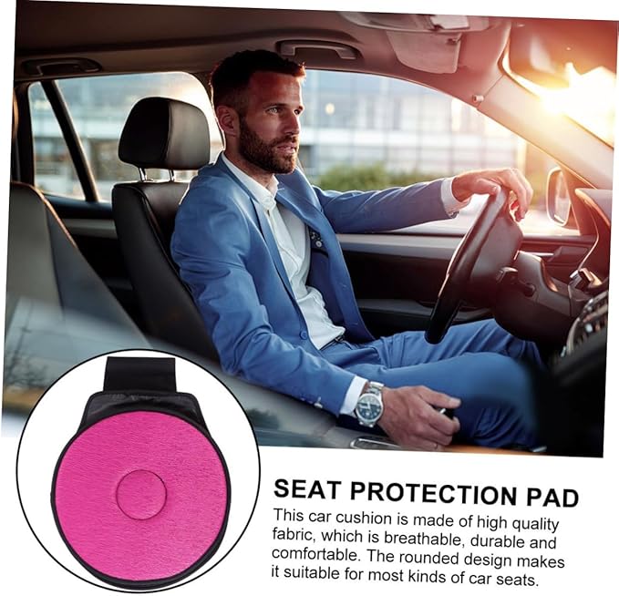 Comfortable Car Seat Cushion Rotating Lumbar Support for Driving and Home Use