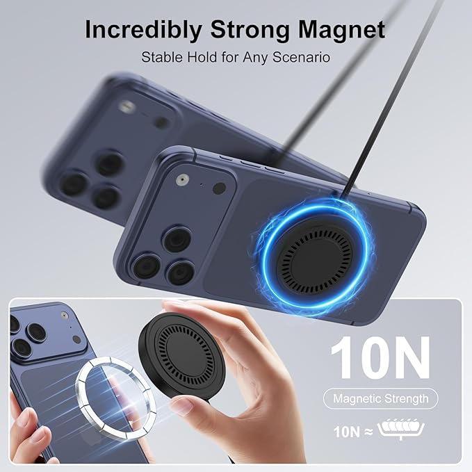 for iPhone 17e Mag-Safe Charger 2 Pack 15W Magnetic Wireless Charger Fast Charging Pad for iPhone 17 16 15 14 13 12&Airpods Pro 4 3,15W Wireless Charger Android USB-C/A for Google Pixel 10a Galaxy S26