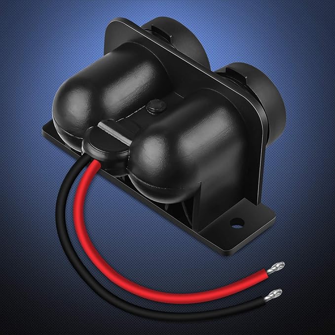 Nilight Dual Cigarette Lighter Socket 12V Lighter Power Outlet 2 Cigarette Lighter Double Plug Splitter Waterproof for GPS Dash Cam Car Marine Truck ATV RV