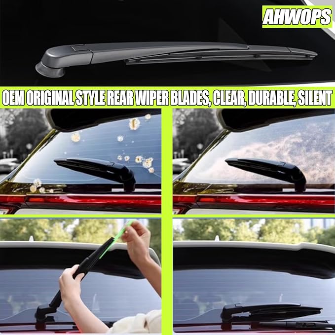 Front Wiper and Rear Wiper Blade Replacement for 2007-2012 Mazda CX-7, 2016-2021 Hyundai Tucson OEM Wiper Blades, Genuine Replacement (26“/16”/14” 3-Pack)