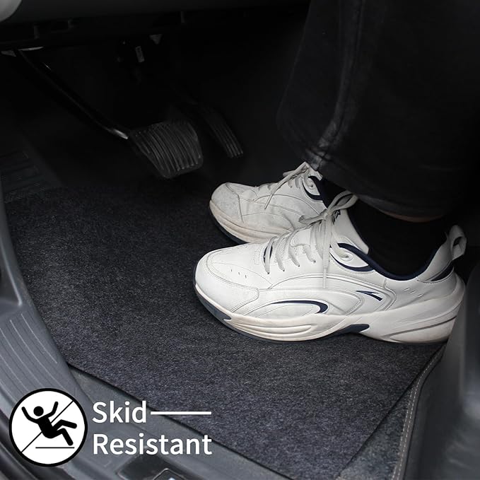 Disposable Car Floor Mats, 30 Pack Disposable Car Floor Mat, Protective Auto Floor Mats, Vehicle Floor Carpet Protector Floormat Covers, Helps with The Cleanliness of The car （Grey