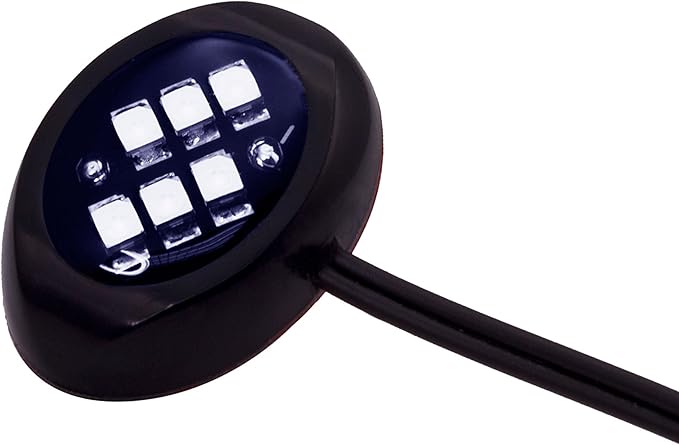 Oznium LED Modules (Round Black, Cool White LED)