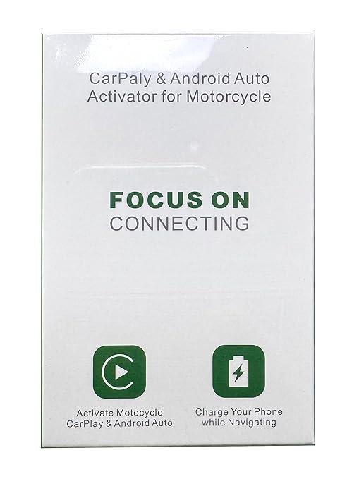 2-in-1 CarPlay Jumper Cable for Motorcycle, CarPlay Bluetooth Headset Bypass Adapter, Enable Mirroring on Harley/Indian/Goldwing Without Headset, USB-C to USB-C Support Charging,Black