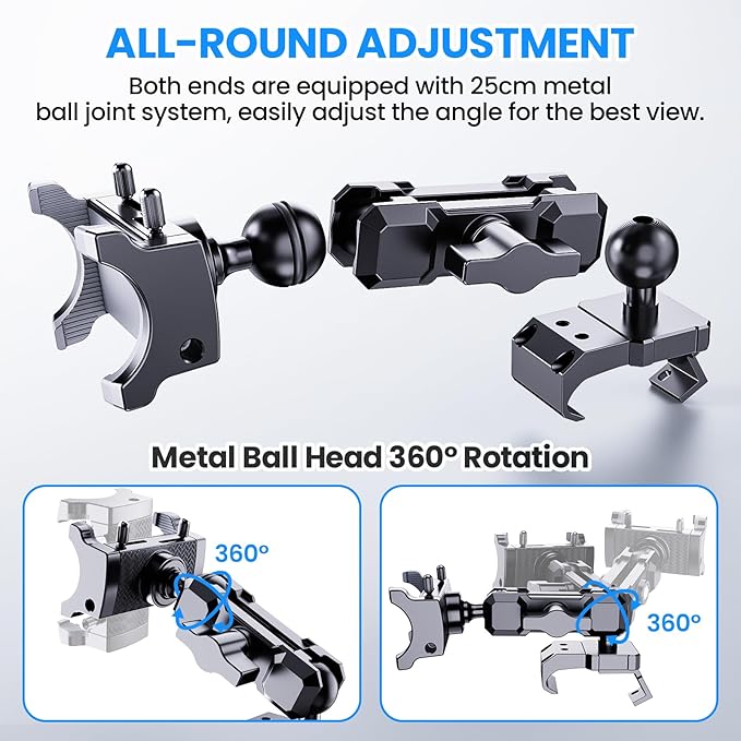 DIAMOOKY Upgraded Metal Phone Mount for Jeep Wrangler JL JLU 2018-2023 and Gladiator JT 2020 2021 2022 2023 Phone Holder Dash Mount System Kit Dashboard Accessories Driver Side (Not for 4xe)