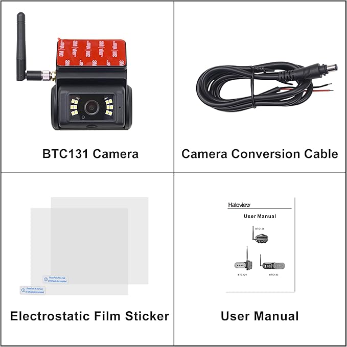 Haloview BTC131 Byte Tango 1080P HD Wireless Dashcam