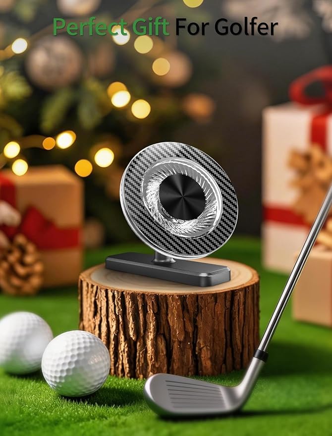 GBEAST Magnetic Golf Cart Phone Holder Compatible with MagSafe for iPhone 12-17 Series,360° Rotation Golf Accessories for Men Women,N52 Magnets Phone Mount for EZGO/Club Car/Yamaha, Ideal Golf Gifts