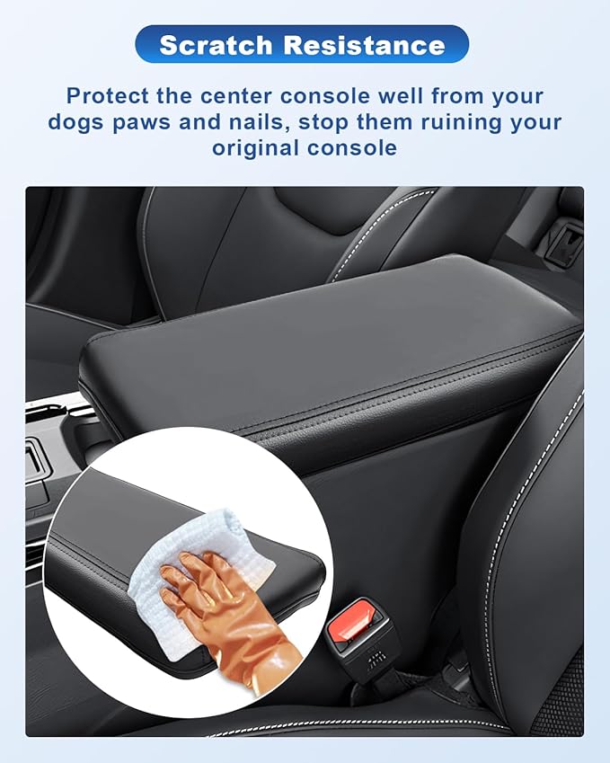 CDEFG for 2025-2026 Toyota Prius Armrest Cover for 2023 2024 2025 2026 Prius Center Console Cover 2023-2026 Prius Limited Prime XSE Accessories Middle Console Pad Prius Arm Rest Protector