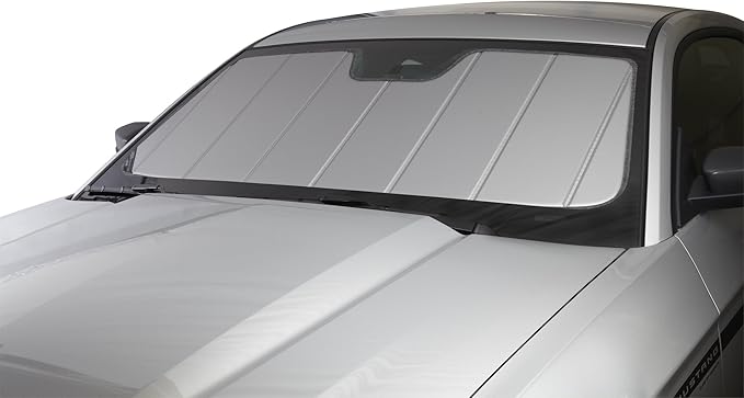 Covercraft UVS100 Custom Sunscreen | Fits 2012-2018 Audi A6/S6/A7/S7/RS7 Without Heads Up Display | Silver