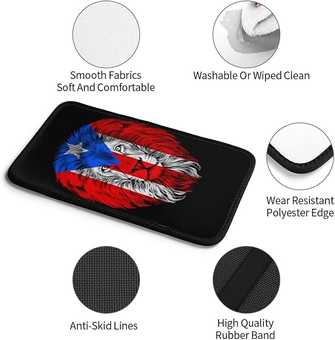 DARLEKS Car Armrest Cushion Auto Center Console Cover Pad Car Handrail Box Universal Decoration Mat