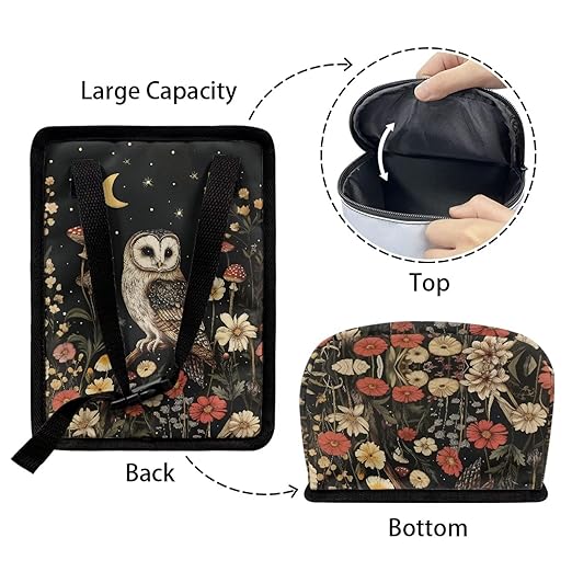 Leopard Car Trash Can Auto Garbage Bag with Lid Leak-Proof Car Storage Bag Garbage Bag Hanging for Headrest Portable Vehicle Backseat Organizer