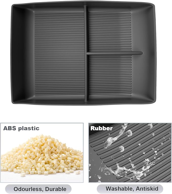 SKTU for 2024 2025 2026 Chevy Traverse Center Console Organizer for 2024-2026 Chevy Traverse (LS/LT/Z71/High Country/RS) Lower Console Organizer 2024 2025 2026 Traverse Accessories Under Console Tray