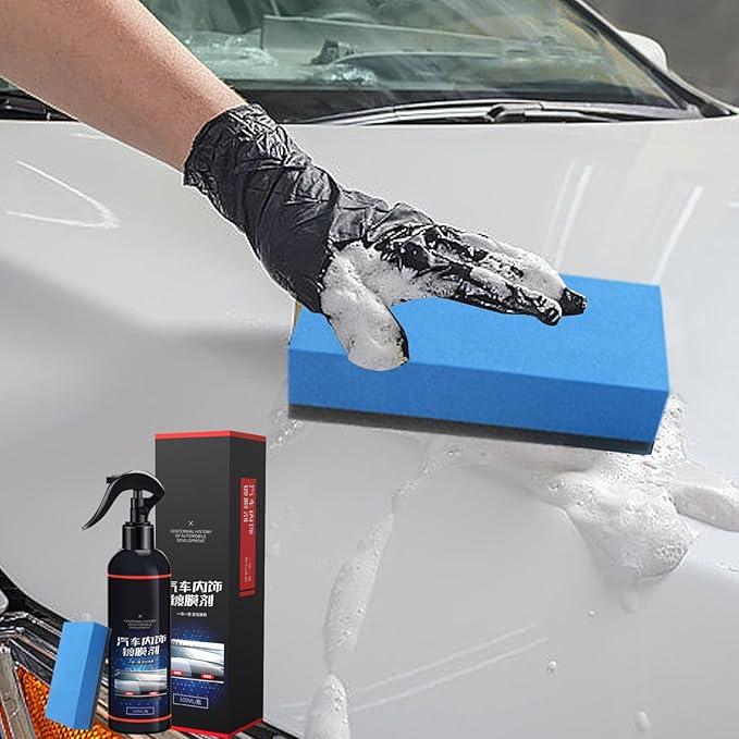 Car Trim Restorer | 300ml Interior Cleaner - Car Interior Coating Agent,for Vehicle Automotive SUV RV Dashboard Door Panel Center Console Bumper