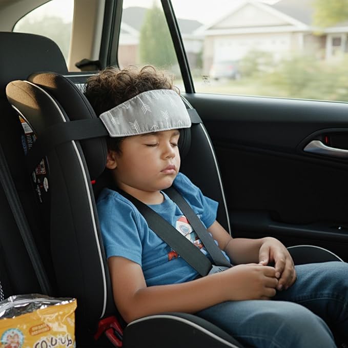 3 Pcs Baby Carseat Head Support,Car seat Straps Pillow Support Ban,Stroller Neck Relief Strap Headrest,Slumber Sling Sleep Positioner for Toddler Infants Child Children Kids(Arrow, Star)