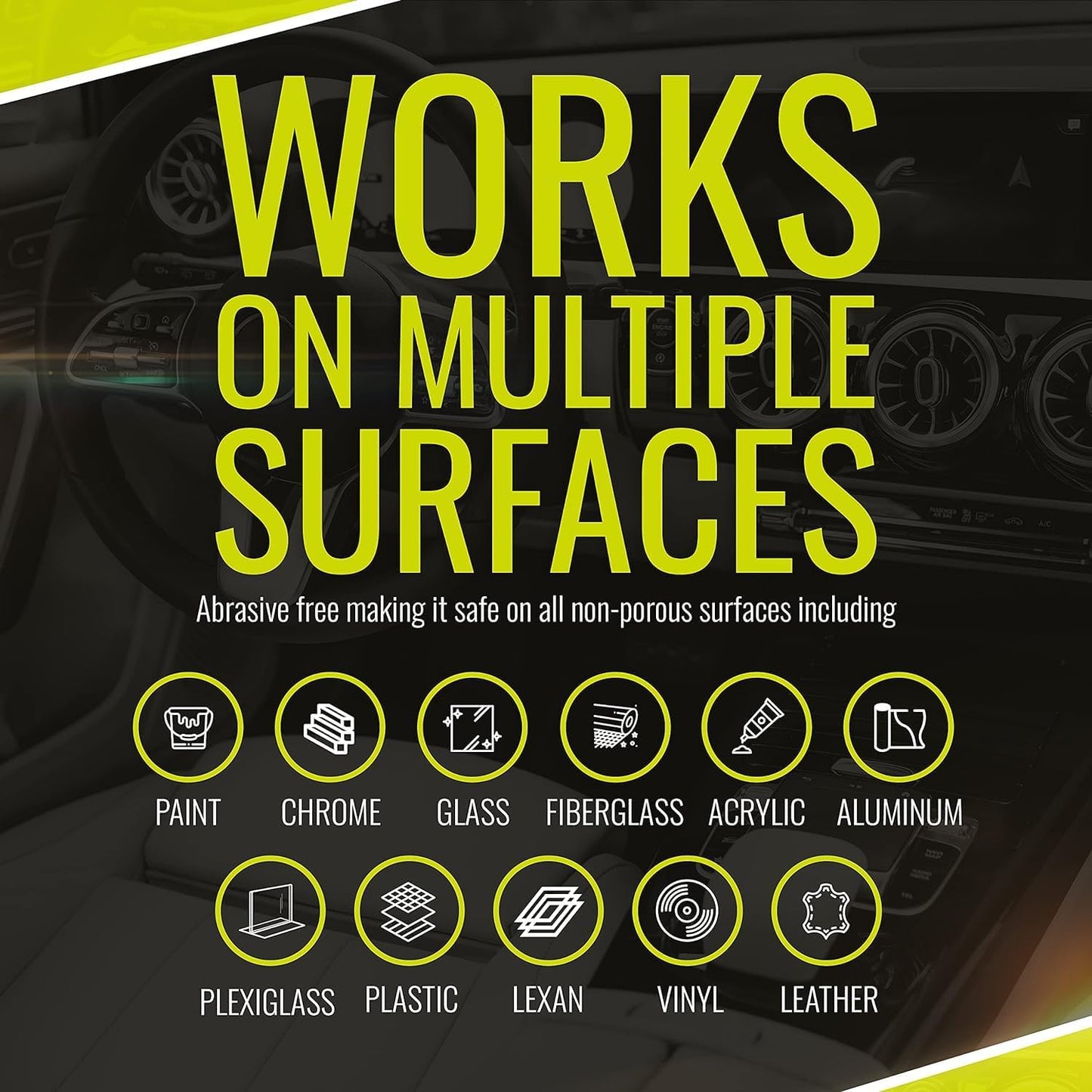 BugSlide Bug Remover Spray – All Purpose Car Cleaner & Detailer, For Vehicle Interior & Exterior Use, Shines, Degreases, Polishes, Wipes Away Bugs on Plastic, Metal,Glass, Windows, Mirrors, 4 oz