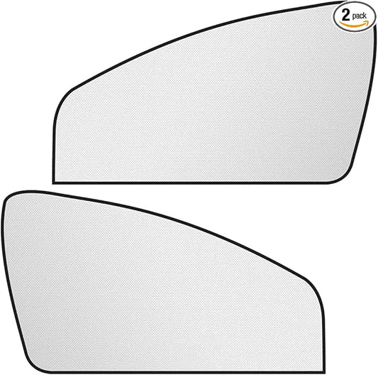 Magnetic Car Front Window Sun Shade, Full Blackout Auto Side Window Covers, UV Rays Protector Windshield Privacy Curtain, Universal Sun Heat Blocker Auto Accessory for SUV, Truck (Front)