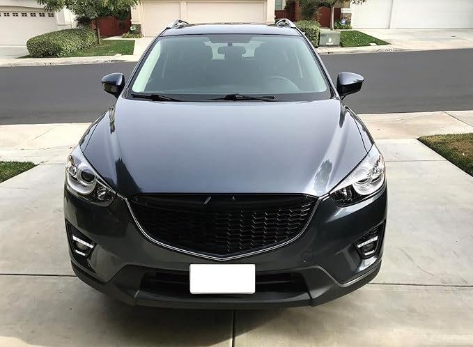 iJDMTOY Xenon White LED Daytime Running Light/Fog Lamps Compatible With 13-16 Mazda CX-5, Direct Double-Row Facelift Design Powered by 10W High Power LED Lights