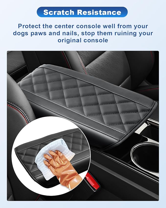 CDEFG for 2025 2026 Chevy Equinox Center Console Cover for 2025 2026 Chevrolet Equinox (LT/RS/ACTIV) Accessories Arm Rest Cover Equinox 2025 2026 Armrest Cover Cushion Pad
