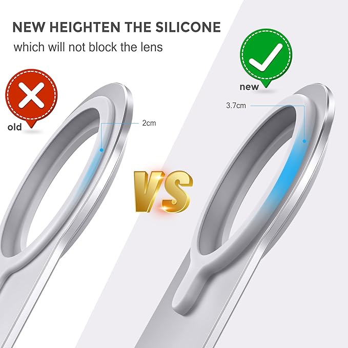 Stand for MagSafe Charger, CreaDream Aluminum Stand Holder for iPhone 16 15 14 13 12 Series, Magsafe Accessories Compatible with iPhone 16 15 14 13 12 Plus, Pro, Pro Max [MagSafe Charger Not Included]