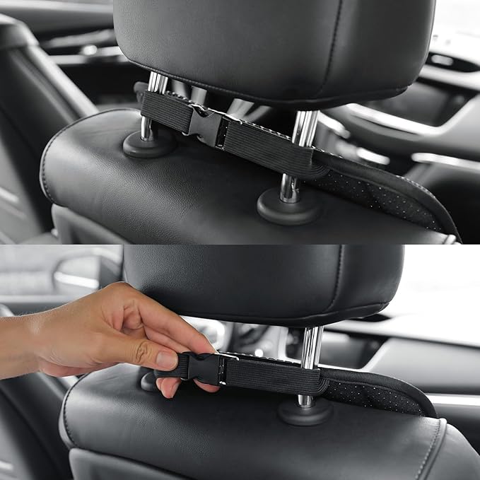Car Seat Cushion for Car Seat Driver - Comfortable Memory Foam Car Seat Pad for Butt Pain & Back Pain Relief - Universal for Most Seats in Cars, SUVs, Trucks, Etc.