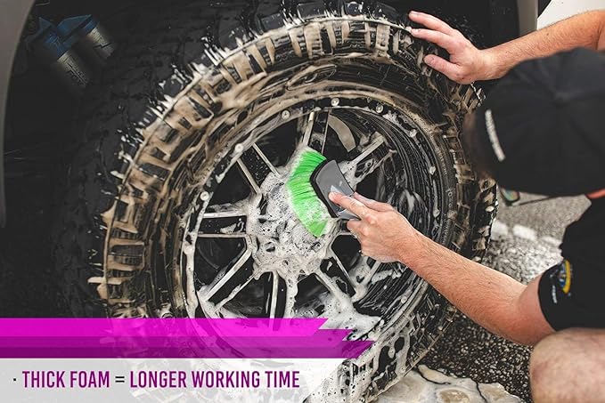 P & S PROFESSIONAL DETAIL PRODUCTS - Brake Buster Wheel and Tire Cleaner - Non-Acid Formula Safe For All Wheel Types, Removes Brake Dust, Oil, Dirt, Light Corrosion -1 Quart