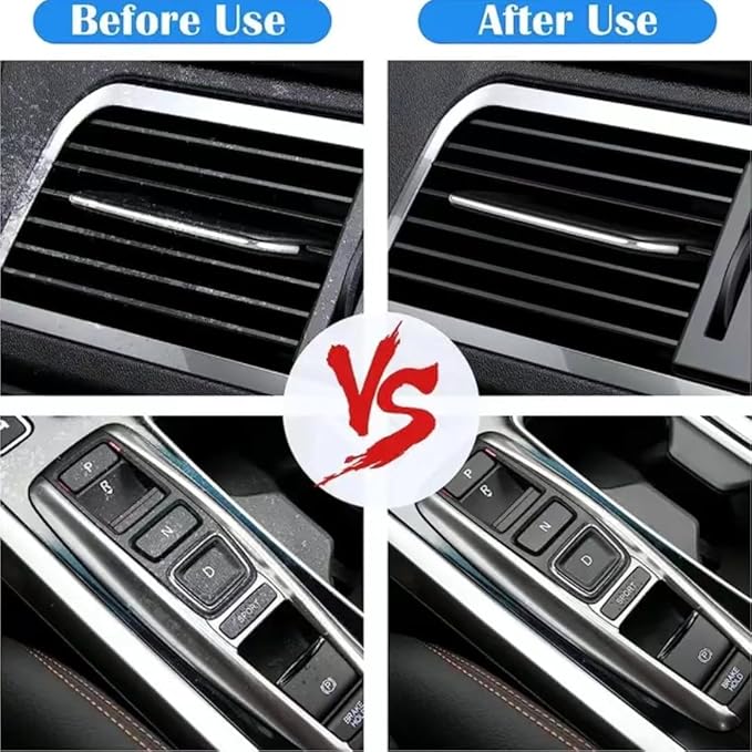 Generic Universal Super Clean Gel Car Detailing Automotive's Dust & Dirt Deep Cleaning Car Crevice Cleaner Air Vent Interior Removal Putty Cleaning PC Laptop Keyboard Cleaner Cameras 160g
