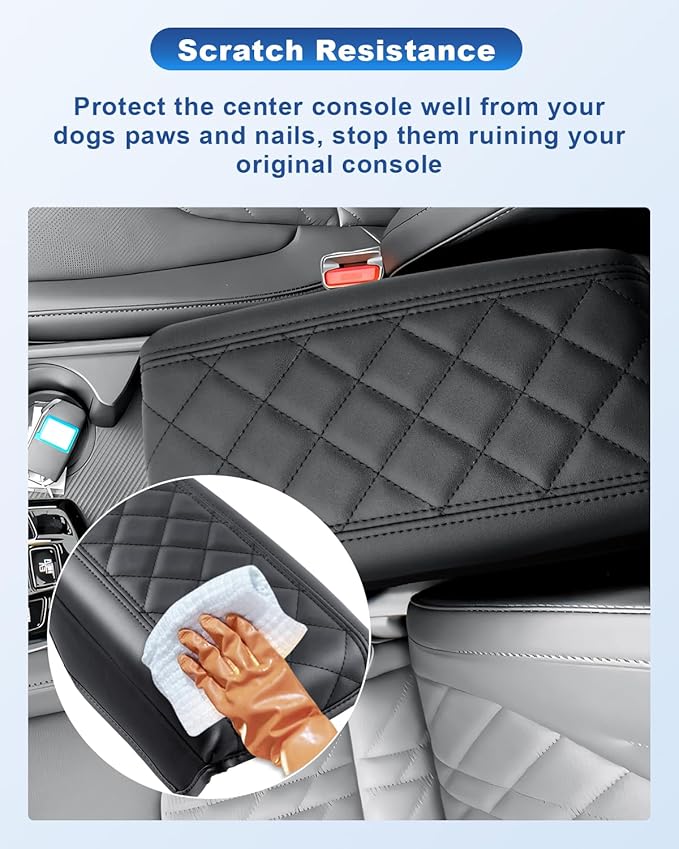 CDEFG for 2023 2024 2025 Kia Sportage Center Console Cover for 2023 2024 2025 Sportage Accessories Armrest Cover 2023-2025 Sportage Middle Console Pad Arm Rest Cushion