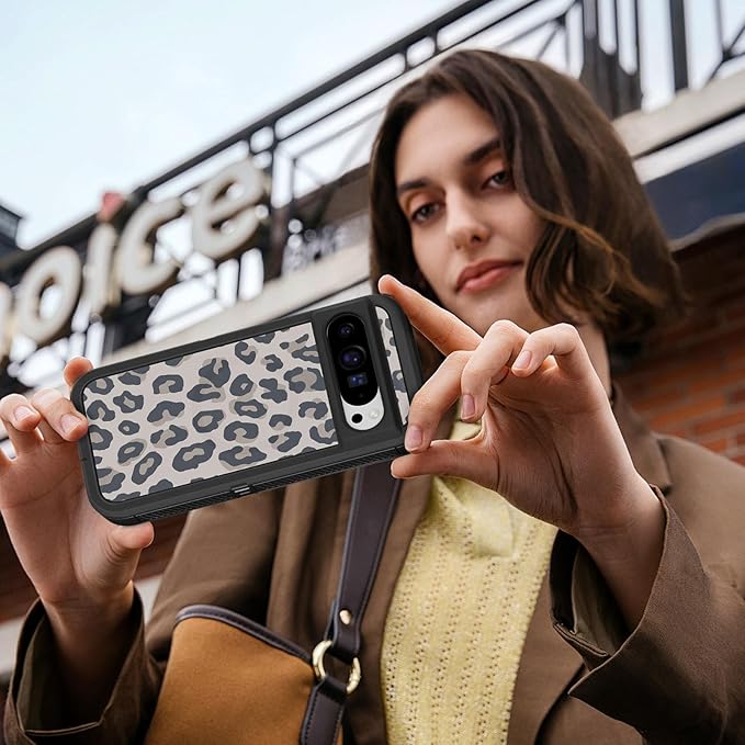 for Google Pixel 9 Pro XL Case - Compatible with MagSafe Women Cute Girls Magnetic Protective Cover Cool Funny Fashion Unique Design Heavy Duty Shockproof Phone Case for Pixel 9 Pro XL 6.8"