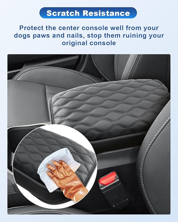 CDEFG for 2025 Outback Legacy Center Console Cover Compatible with 2020-2025 Subaru Outback Legacy Accessories Armrest Cover 2020-2025 Outback Legacy Middle Console Pad Arm Rest Cushion