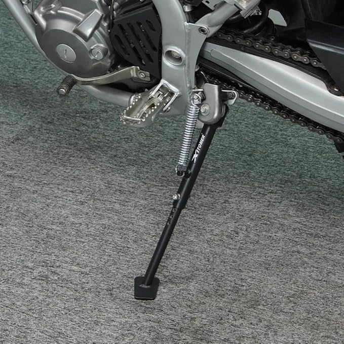 Xitomer 0-4 inch Adjustable Kickstand Fit for CRF250L 12-20 / CRF300L CRF300L Rally 2022-2025 / CRF250L Rally 18-21 / CRFL300LS 2023-2025 Motorcycle Adjustable Side stand