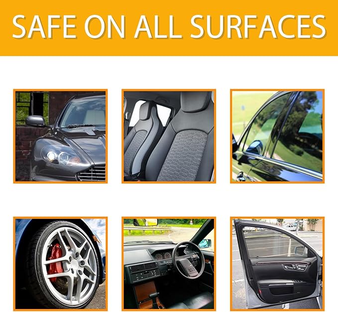 Foam Cleaner for Car, Foam Cleaner All Purpose, Foam Cleaner for Car Interior, Multi-Purpose Car Upholstery Cleaner for Car Seats Leather (3PC)