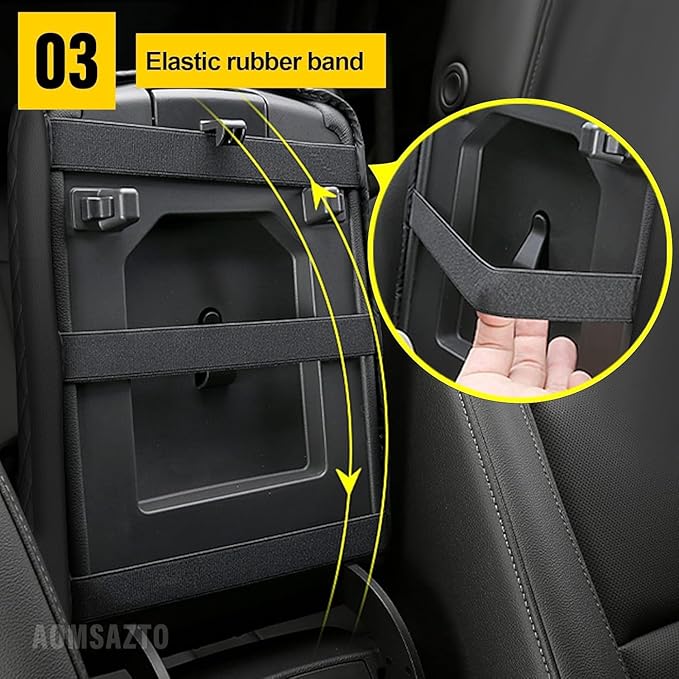 AOMSAZTO Memory Foam Armrest Cushion Pad for 2014-2020 Nissan Rogue