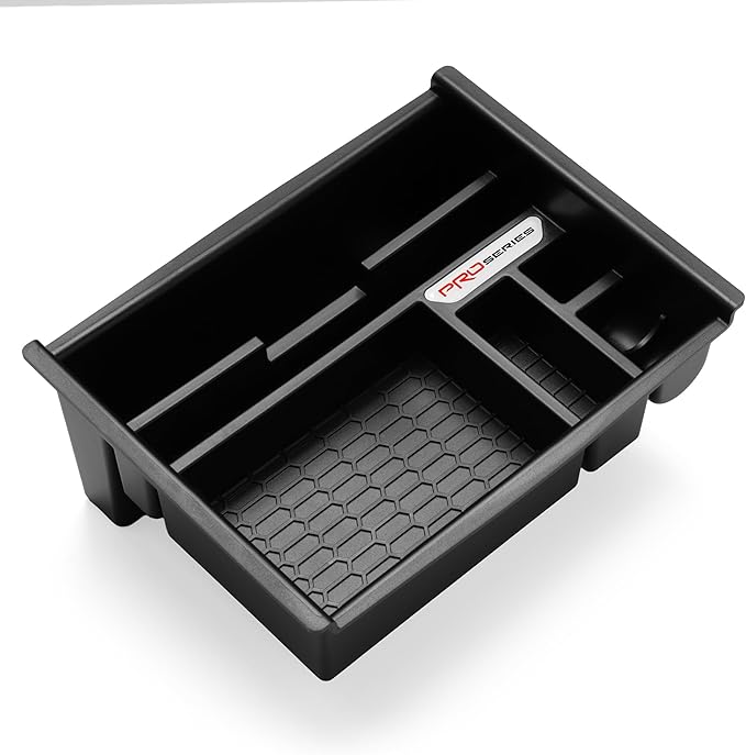Center Console Armrest Organizer Tray Compatible with 2024-2026 Toyota Tacoma