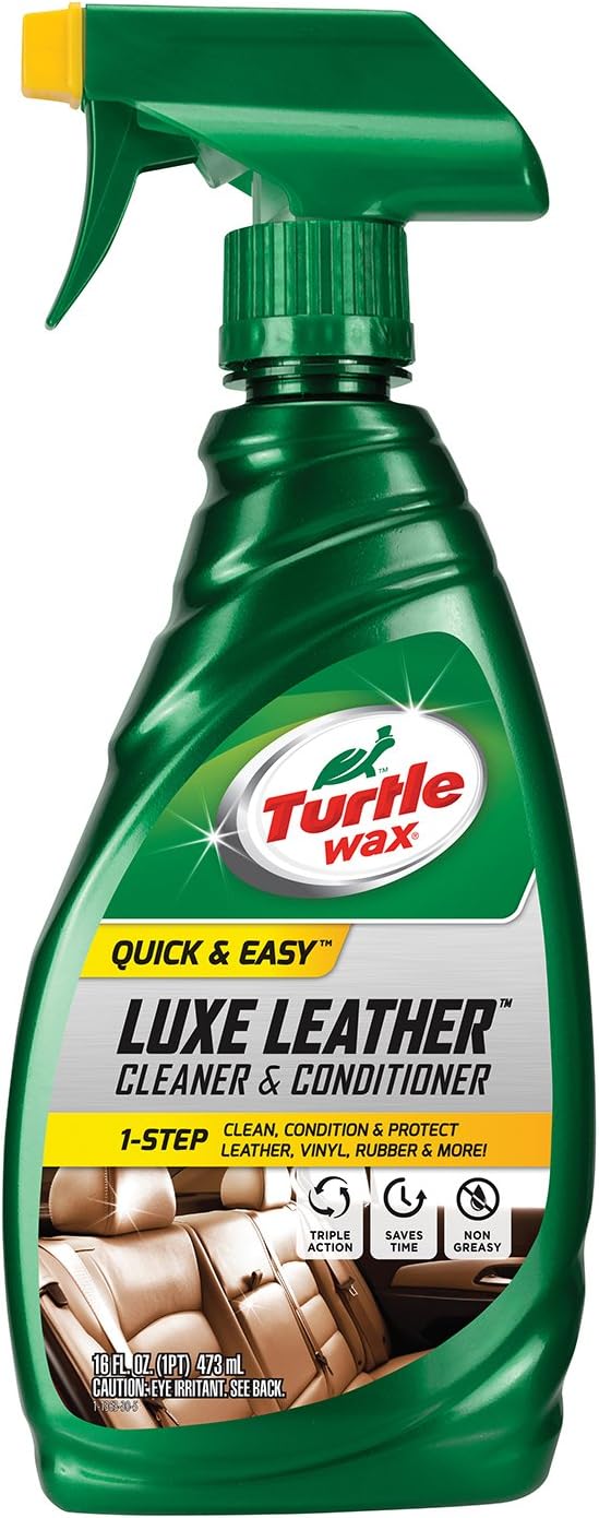 Turtle Wax T-363A-6PK Leather Cleaner and Conditioner - 16 oz., (Pack of 6)