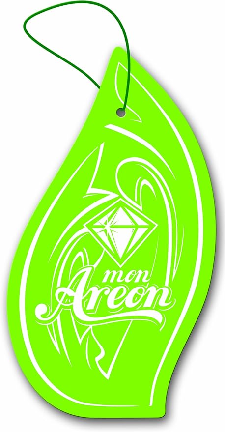 AREON MA33 Hanging Best Car Air Freshener Lily of the Valley Scent, Paper Hanging Ornaments, Long Lasting Scent for Car or Home 12 Pack
