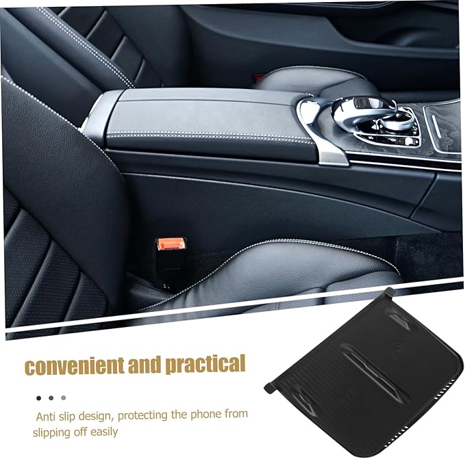Cabilock Wireless Charging Pad Center Console Car Accessories Wireless Charger Mat Slip Silicone Cover
