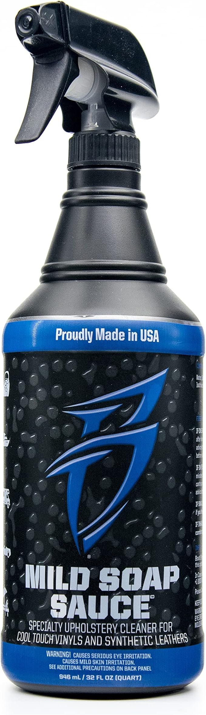 Bling Sauce Mild Soap Sauce Premium Upholstery and Vinly Cleaner with UV Inhibitors, for Boats, Cars, RVs, 32 oz