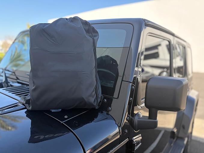 SR1 Performance USA Waterproof Rooftop Cargo Bag – Car Roof Carrier for Cars/SUVs with/Without Rack, Includes Non-Slip Mat, Heavy-Duty Straps, Lock for Secure Travel Storage (15 Cubic Feet, No Logo)