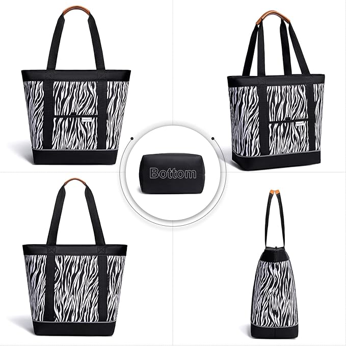 Insulated Cooler Bag Reusable Grocery Tote Bags Transport Large Lunch Box for Women