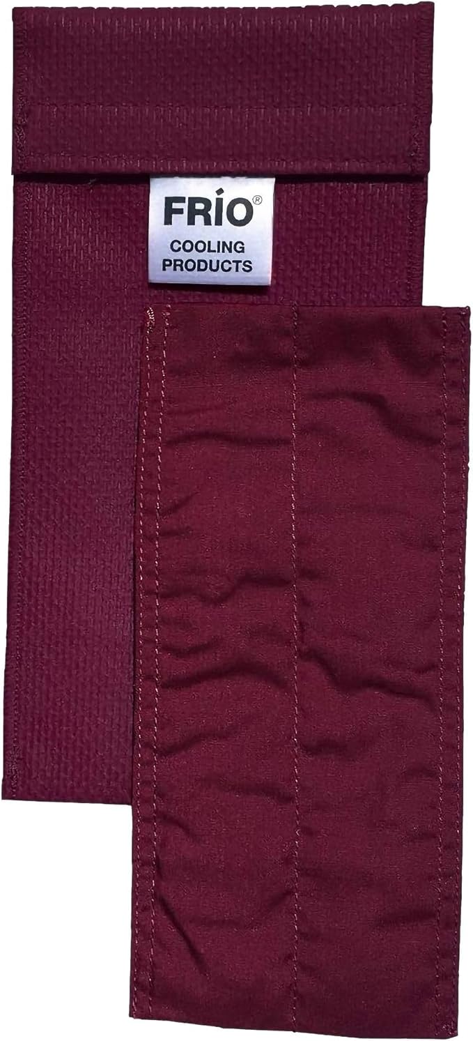FRIO Cooling Wallet - Insulin Cooler for 45+ Hours of Stress Free On The Go - Burgundy - Duo