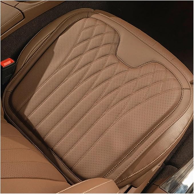F Car Seat Cushion for BMW All Model I3 I4 I8 X1 X2 X3 X4 X5 X5M X6 X7 Z4 Car Lumbar Support Pillow Auto Seat Waist Back Cushion Y (Color : Brown B)
