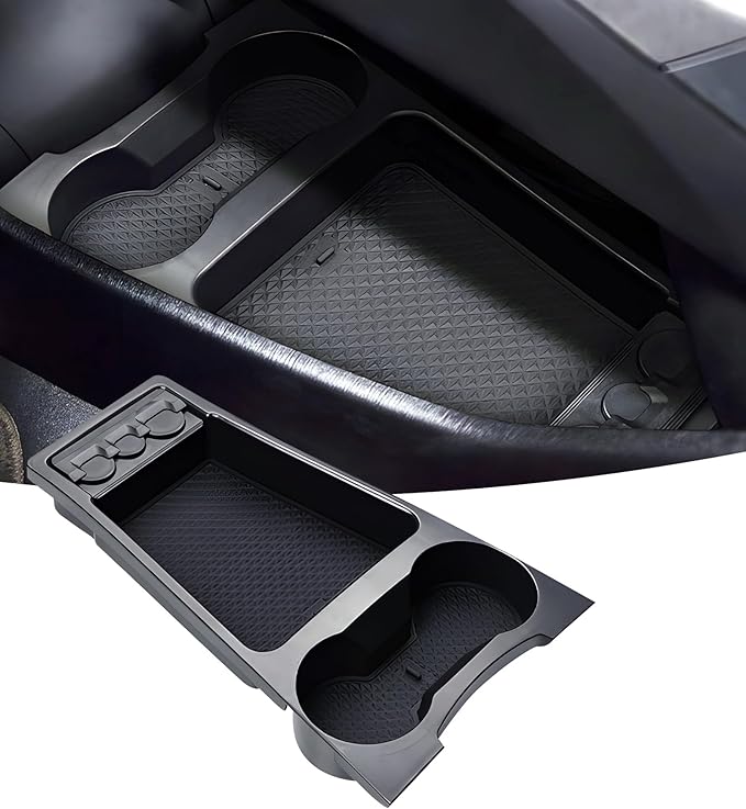 Center Console Organizer Lower Tray for Toyota Prius 30 2015 2014 2013 2012 (Not Fit Prius V), Durable ABS Plastic Under Center Console Storage Box Interior Accessories for 2012-2015 Prius