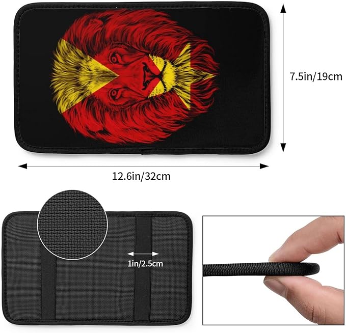 DARLEKS Car Armrest Cushion Auto Center Console Cover Pad Car Handrail Box Universal Decoration Mat