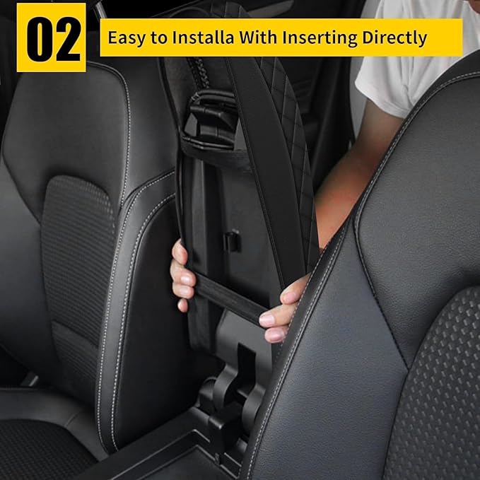 AOMSAZTO Console Pad for 2020 2021 2022 2023 2024 2025 Ford Escape Armrest Pad for Ford Escape Black
