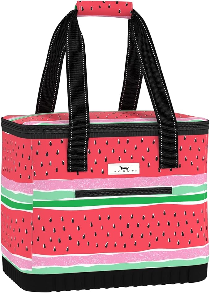 SCOUT The Stiff One - Large, Soft, Lightweight, Insulated Cooler with Hard Bottom, Beach, Family, Travel, Picnic Cooler