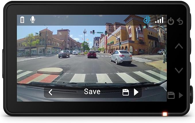 Garmin Dash Cam X110 Compact 1080p HD Camera | 140° FOV, Clarity Polarizer, Voice Control, GPS, 2.4" Display, Automatic Incident Detection Recording | Signature Series 64GB Micro SDXC Card