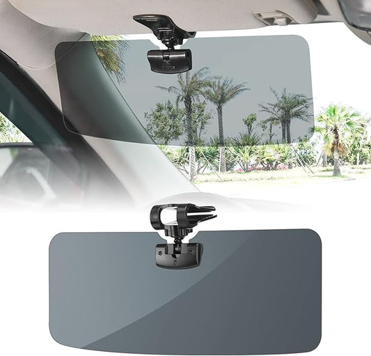JOYTUTUS Sun Visor for SUV, Polarized Sun Visor Extender for Car, Universal UV400 Car Visor Extension Anti-Glare Easy to Install, Protect from Glare/UV Ray/Stray Light