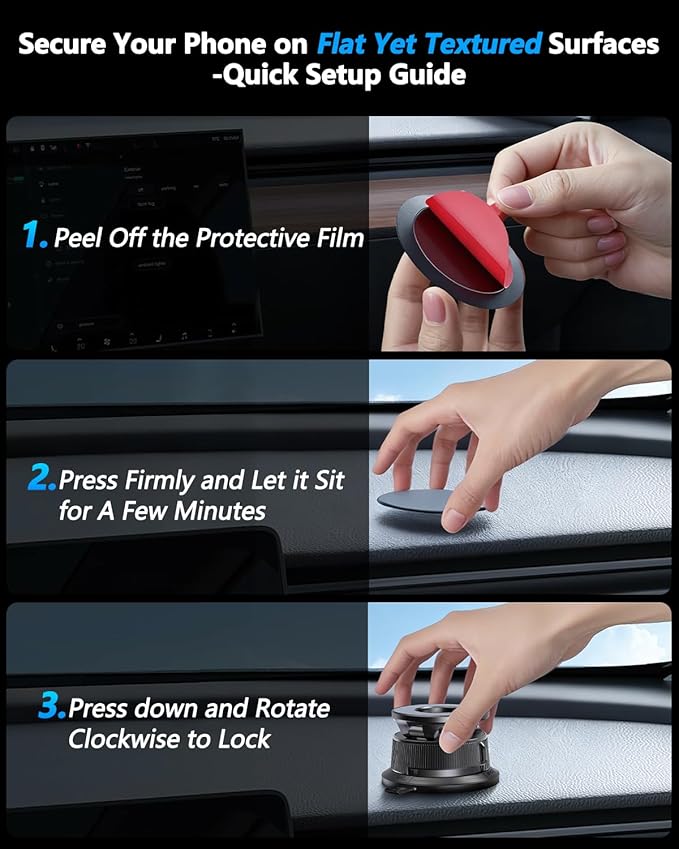 Magnetic Phone Holders for Your Car [89+LBS Suction & 3200gf Magnetic] Magsafe Car Phone Mount, Vacuum Suction Cup Car Mount for iPhone 17 Pro Max Mens Gifts for Birthday Anniversary Father Day