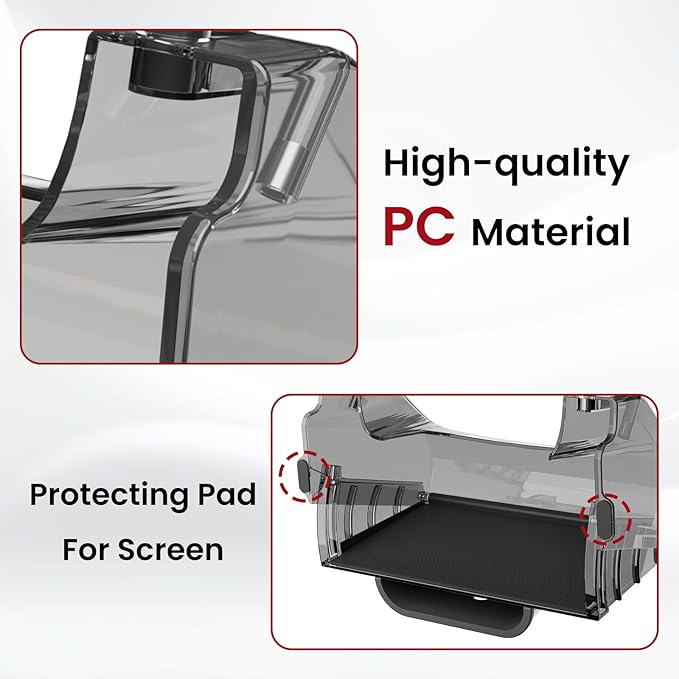BarBaren for Tesla Model Y Juniper Under Screen Storage 2025 2026/ Model 3 Highland 2024-2026, Center Console Organizer for Tesla Model Y Juniper Accessories, Hideable