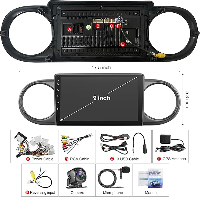 (8Core + 64GB) Car Radio Stereo for Toyota Scion XB 2007-2019, 7" QLED Touchscreen with Wireless CarPlay & Android Auto& Mirror Link, Android 15 System